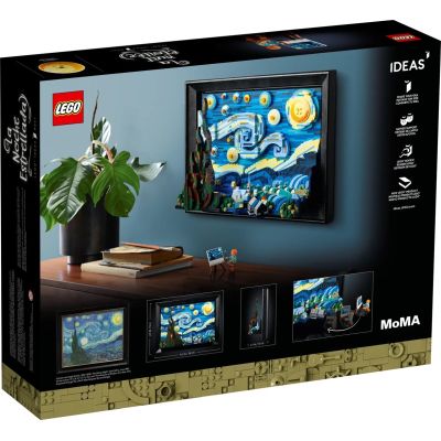 2. LEGO Ideas 21333 „Gwiaździsta noc” Vincenta van Gogha