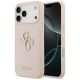 Etui Guess Grained Big 4G & Classic Logo na iPhone 17 Pro Max - różowe