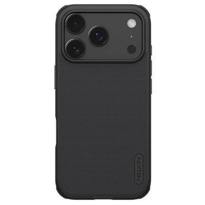 Etui Nillkin Super Frosted Shield Pro Magnetic kompatybilne z MagSafe na iPhone 17 Pro - czarne