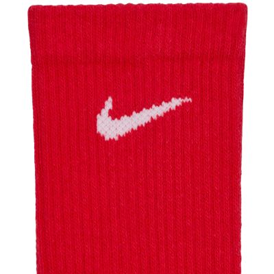 6. Skarpety Nike Everyday Plus Cushioned 3 pary czerwone, białe, granatowe SX6888 996