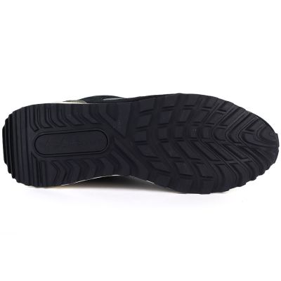 2. Skórzane półbuty sportowe męskie czarne Mcrthur MA254