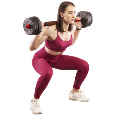 13. Sztangielki-Sztanga  2w1 SGP30 HMS 30 kg