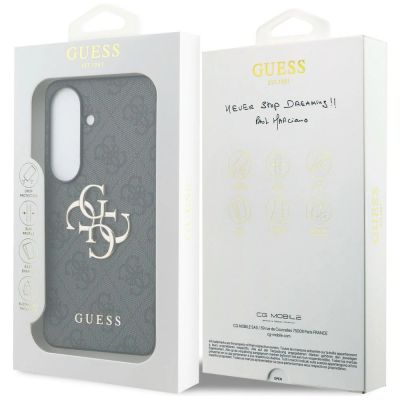 8. Etui Guess 4G Big Metal Logo do Samsung Galaxy S26 Plus - czarne