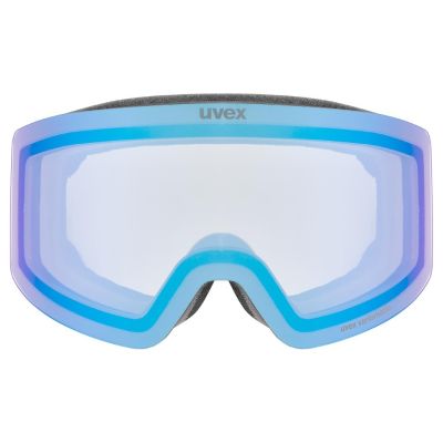 2. Uvex 5506812330 gogle do sportów zimowych Niebieski Unisex Cylindryczna (płaska) soczewka