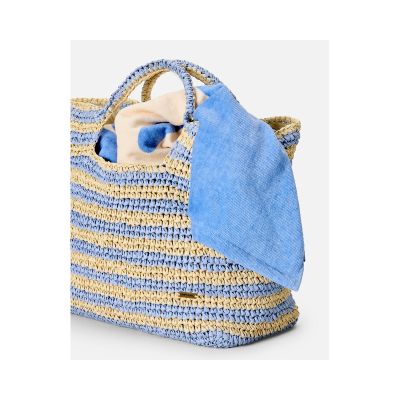 3. Torebka damska RIP CURL Classic Surf Paper 27L Tote niebieska
