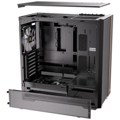 20. Antec FLUX REAR Midi Tower Czarny