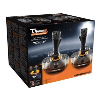 2. Thrustmaster T.16000M FCS SPACE SIM DUO Czarny, Pomarańczowy USB Joystick Analogowa/Cyfrowa PC