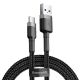 2. BASEUS KABEL USB DO USB-C CAFULE 3A 1M SZARO-CZARN