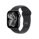 Zegarek Apple Watch Series 11 (2025) GPS 42mm Jet Black Aluminiowa koperta z paskiem sportowym S/M