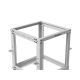 8. Open Rack 19'' 12U 600x600-1100 regulowany szary Lanberg