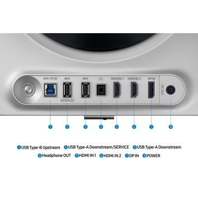 24. Monitor OLED 27" S27DG610SU/LS27DG610SUXEN Samsung