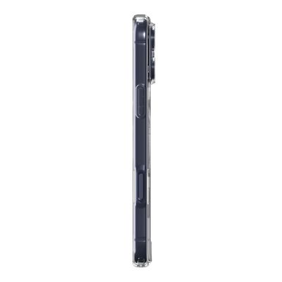 4. Etui Spigen Ultra Hybrid MagSafe na iPhone 17 Pro Max - przezroczysto-granatowe