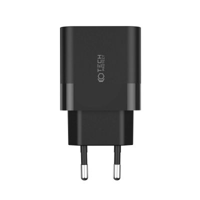 3. Ładowarka Tech-Protect C20W sieciowa 2x USB-C PD 20W - czarna