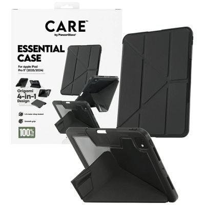 4. Etui Care by PanzerGlass Y fold do iPad Pro 11" 2025 / 2024 - czarne