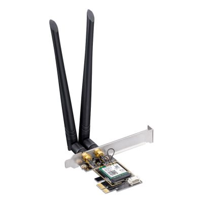 8. Karta sieciowa CUDY WE3000 AX5400 Wi-Fi 6 + BT 5.2 Intel AX210 PCIe