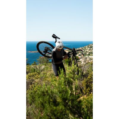 12. Kask Rowerowy HJC CROSSER WHITE r. S