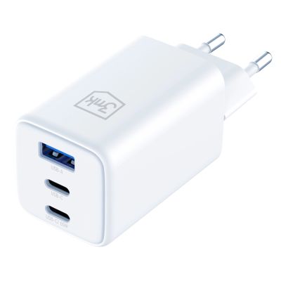 2. Ładowarka sieciowa USB-C USB-A 3mk Hyper GaN PD Charger 65W™ - biała