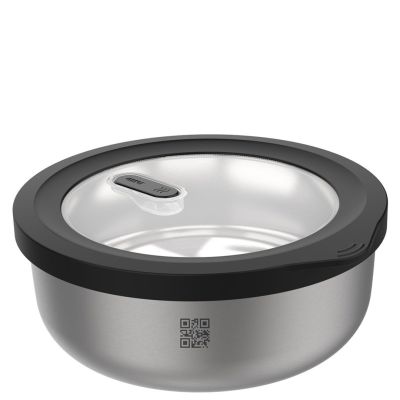 Stalowy pojemnik okrągły PROVIDO 2 ltr