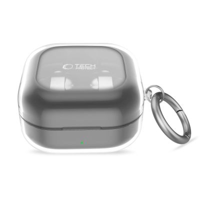 3. Etui Tech-Protect FlexAir na Samsung Galaxy Buds 4 / Buds 4 Pro - przezroczyste
