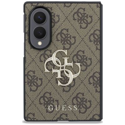2. Etui Guess Big 4G Logo na Samsung Galaxy Z Fold 8 - brązowe