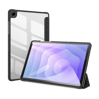 5. Etui Dux Ducis Toby pancerne etui z klapką na Samsung Galaxy Tab A11 Plus/A9 Plus - czarne