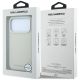 8. Etui Karl Lagerfeld Grained Elongated Logo MagSafe na iPhone 17 Pro Max / 18 Pro Max  - beżowe