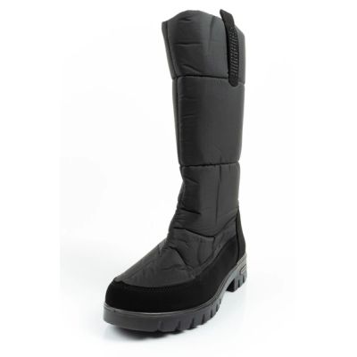 3. Progress buty zimowe śniegowce kozaki damskie ocieplane modne na zamek