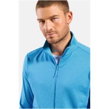 Bluza rozpinana męska Odlo GRID FLEECE Mid layer full zip niebieska