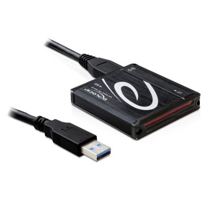 DeLOCK USB 3.0 Card Reader All in 1 czytnik kart USB 3.2 Gen 1 (3.1 Gen 1) Czarny