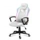 5. Fotel gamingowy Huzaro Force 2.5 RGB WHITE MESH