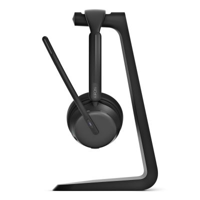 6. Zestaw słuchawkowy Bluetooth ANC z ładowarką EPOS IMPACT 1061T, z hybrydową aktywną redukcją szumów (ANC), kompatybilny z MS Teams