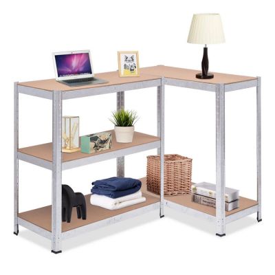 7. GREENBLUE REGAŁ MAGAZYNOWY METALOWY OCYNK 180X90X40 CM GB378