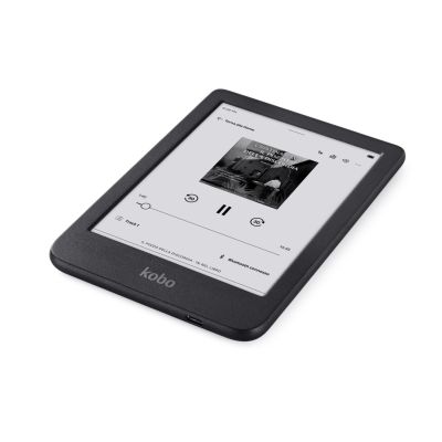 15. Ebook Kobo Clara BW 6" E-Ink Carta 1300 HD 16GB WI-FI Black