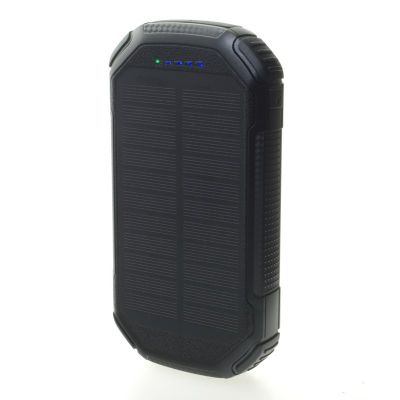 8. POWERNEED POWER BANK Z PANELEM SOLARNYM 20000MAH LI-POLY PV 1,5W QI 2A USB QC 3.0 LED POWER DELIVERY CZARNY S20000C