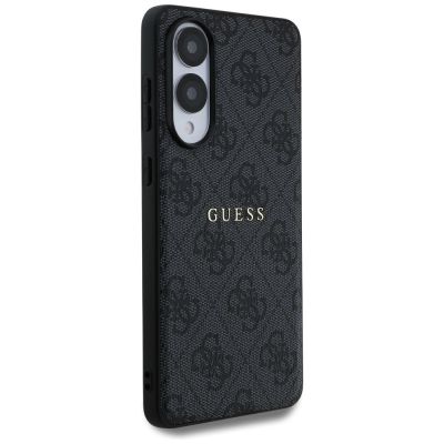 4. Etui Guess 4G Ring Classic Logo MagSafe na Samsung Galaxy S25 Edge - czarnE