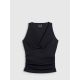 8. Top slim z marszczeniem damski 4F 4FRSS26TSLEF321-20S