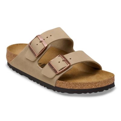 8. Klapki męskie brązowe Birkenstock Arizona Tabacco Brown narrow wąskie (0352203)