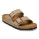 8. Klapki męskie brązowe Birkenstock Arizona Tabacco Brown narrow wąskie (0352203)