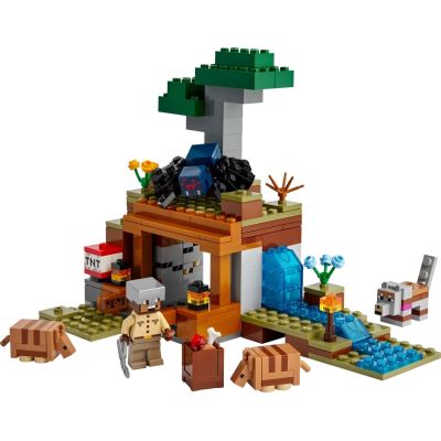 3. LEGO MINECRAFT 21269 Minecraft Wyprawa do pancernikowej kopalni