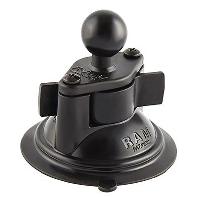 RAM Mount Twist-Lock™ Przyssawka Do Szyby/Deski Rozdzielczej z Głowicą rozmiar B RAM-B-224-1U