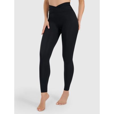 3. Legginsy do jogi i pilatesu szybkoschnące damskie 4F 4FWAW25TFTIF369-20S