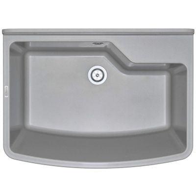 Zlewozmywak gospodarczy 1-komorowy - mocowany do ściany ZYT 310B 5907650879411