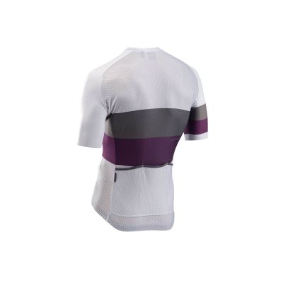 5. Koszulka rowerowa NORTHWAVE Blade Air Jersey Short Sleeve jasny szary/fioletowy