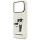 6. Etui Karl Lagerfeld IML NFT Glitter Karl&Choupette na iPhone 18 Pro Max / 17 Pro Max - przezroczyste
