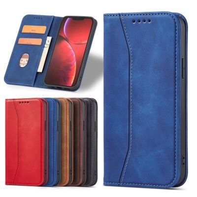 13. Magnet Fancy Case etui iPhone 14 Pro Max pokrowiec z klapką portfel podstawka niebieskie