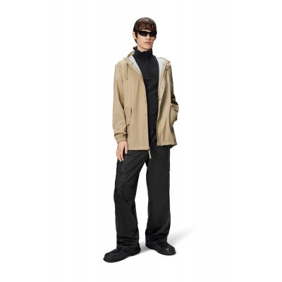 14. Kurtka, płaszcz przeciwdeszczowy Rains  unisex Fishtail Jacket W3 18010 24 SAND