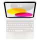 6. Apple Magic Keyboard Folio Weiß iPad 10,9" (10. Gen) Englisch, International Kabellos