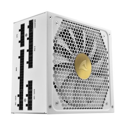 5. Zasilacz Sharkoon Rebel P30 Złoty 1000 W 20+4 pin ATX ATX Biały