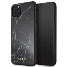 Etui Guess Marble na iPhone 11 Pro Max - czarne