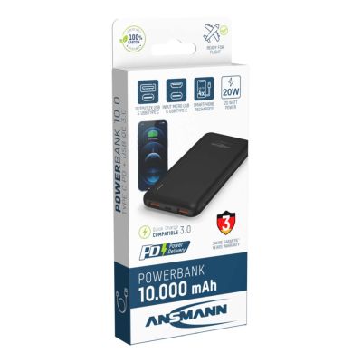 11. Ansmann PB320PD 10000 mAh Czarny